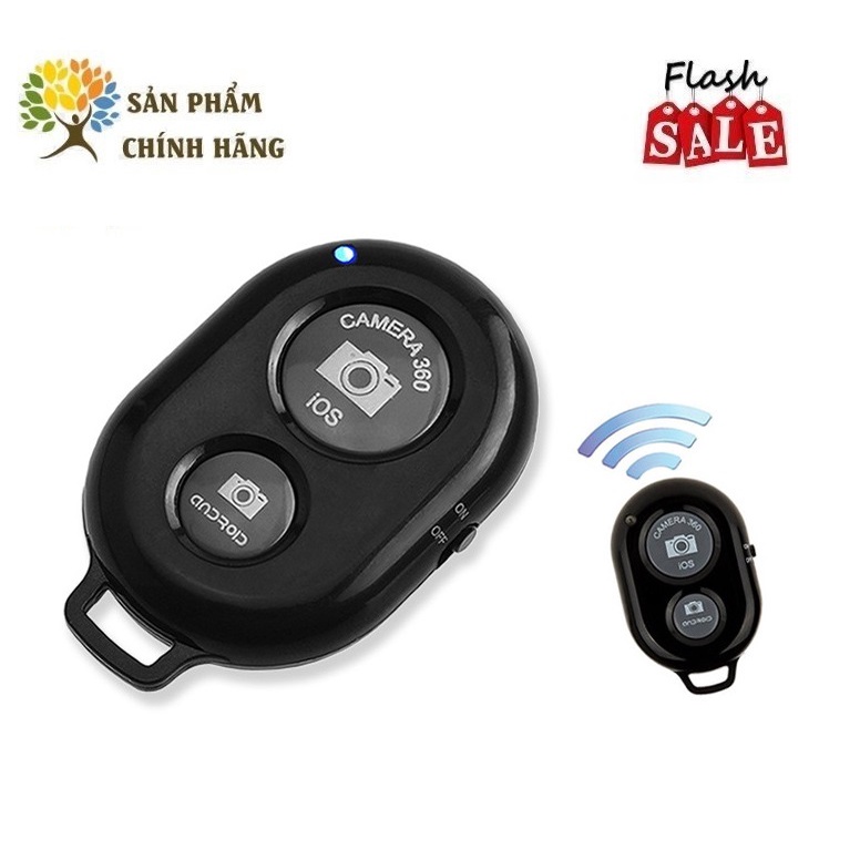 Remote Điều khiển chụp ảnh tự sướng từ xa bằng bluetooth cho tất cả điện thoại iOS và Android- Hàng chất lượng cao