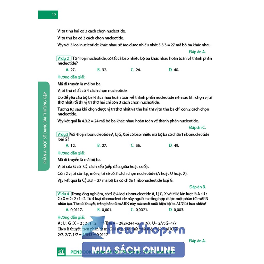 Sách - Penbook - Luyện Đề Thi Tốt Nghiệp Thpt Môn Sinh - 2021 | BigBuy360 - bigbuy360.vn