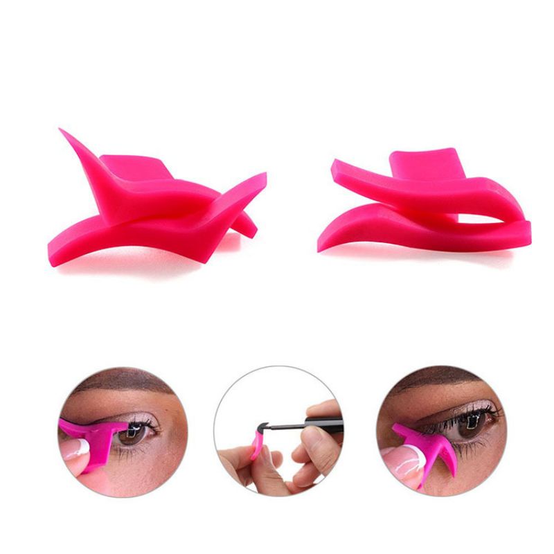 2 Khuôn In Đường Viền Kẻ Mi Mắt Wing Eyeliner Stampe