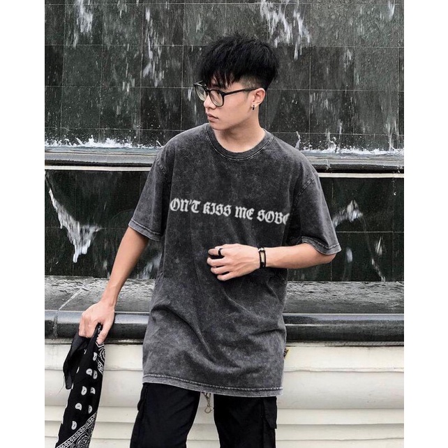 Áo phông nam nữ mặc loang đá chữ chất thun cotton lạnh mặc siêu mát. Size m l xl( 40-70kg)
