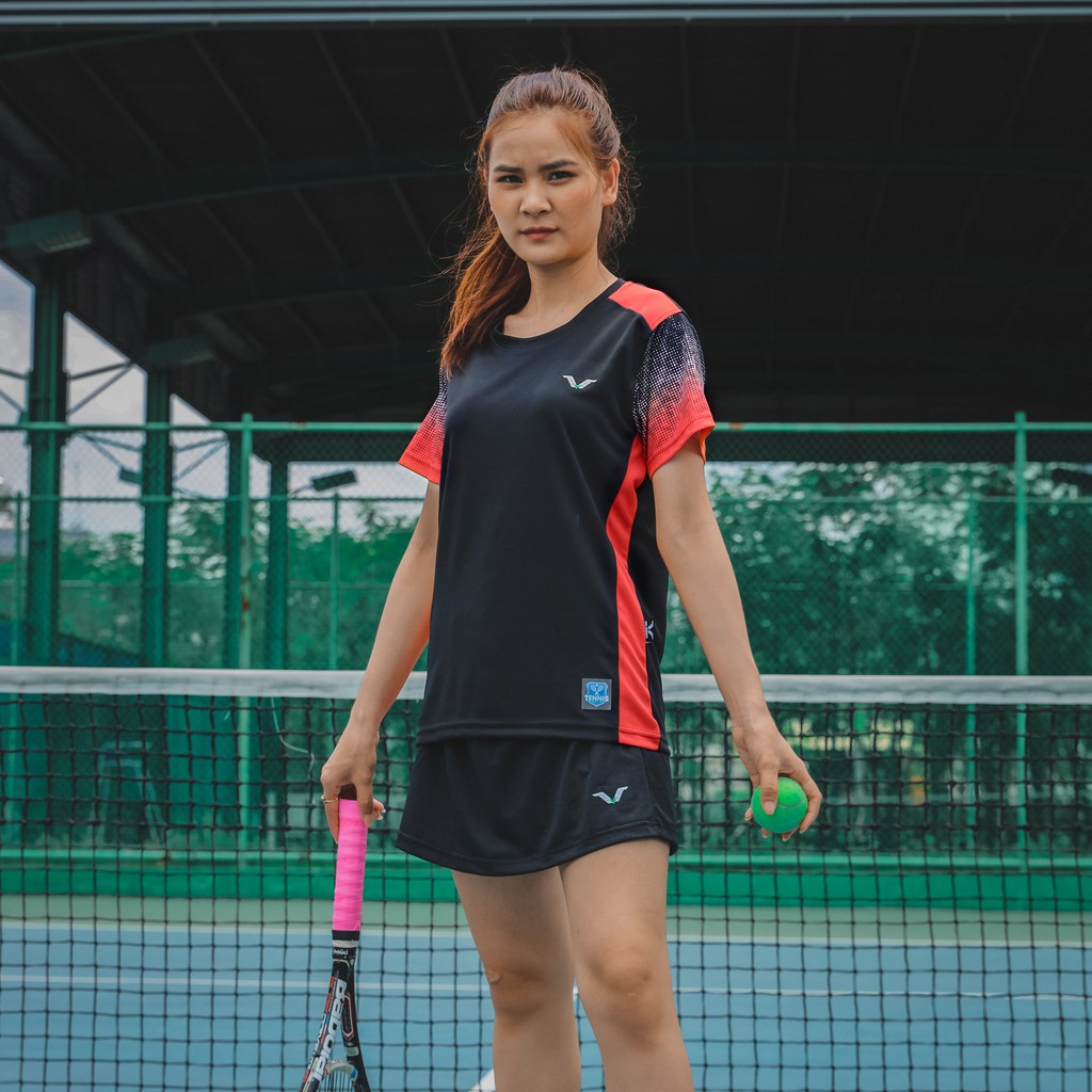 Áo COUPLE THỂ THAO TENNIS nam nữ, áo fỏm đẹp, chất lượng, thấm hút mồ hôi