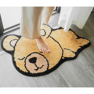 Thảm chùi chân thảm cửa len lông HÌNH THÚ CƯNG