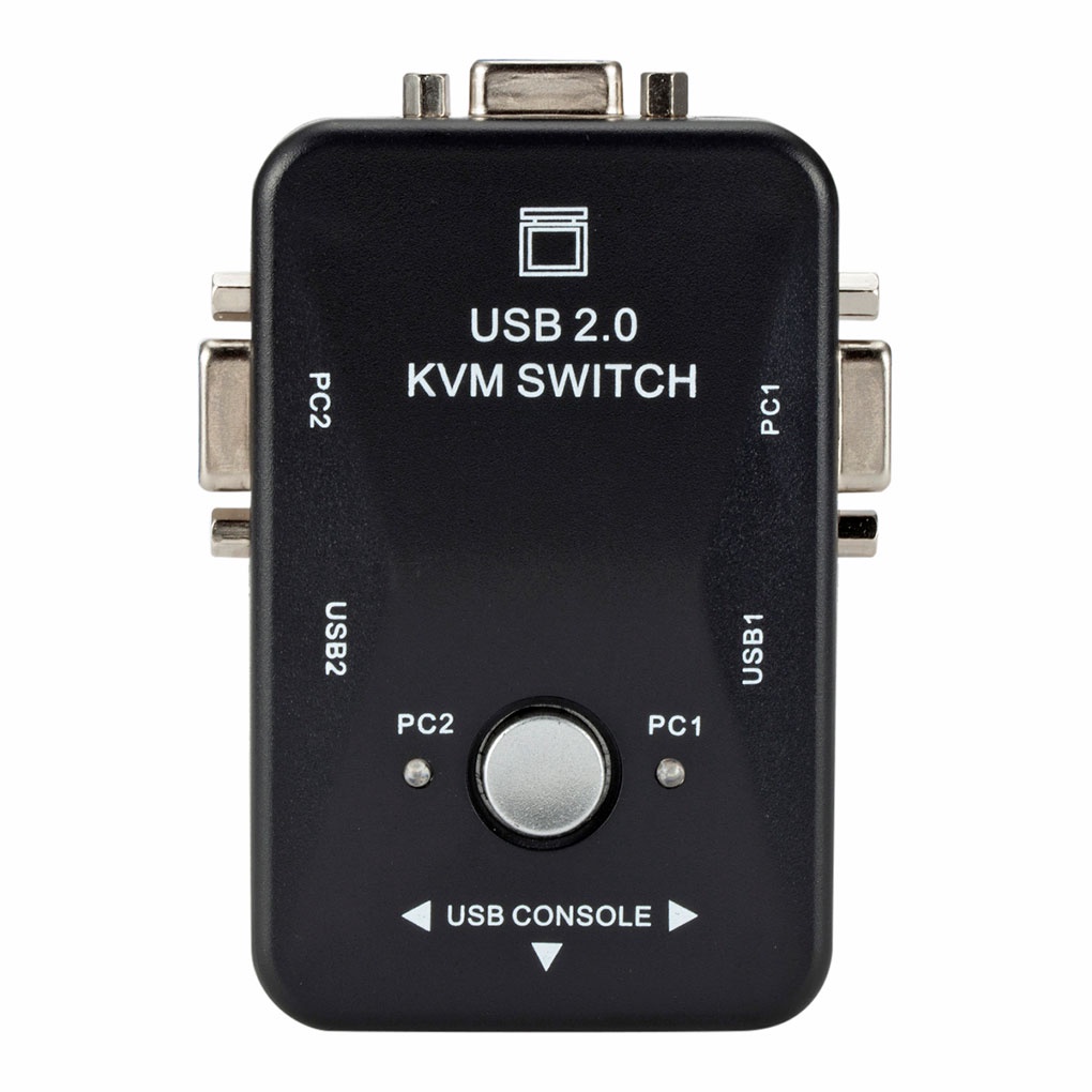 Bộ chuyển đổi vga video âm thanh hai đầu vào một đầu ra