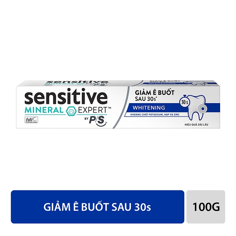 Kem đánh răng Sensitive Mineral Expert By P/S 100g