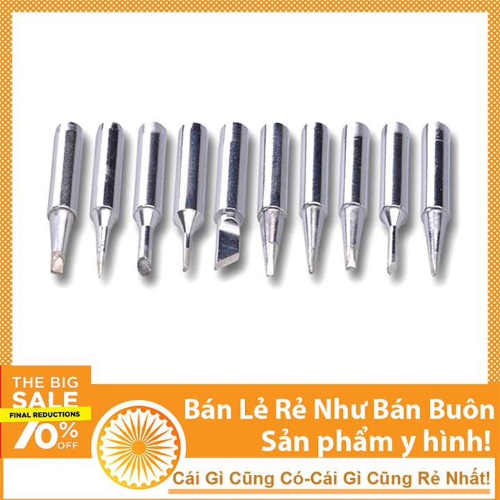 Mũi Hàn nhọn Hakko 900M-T-I Mũi hàn thiếc tương thích với mỏ hàn 937, 936