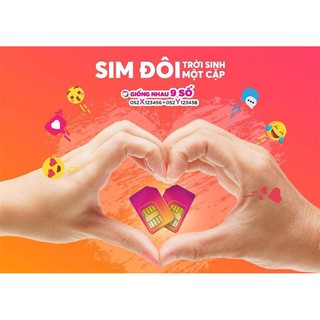 COMBO 50 SIM - 4G VIETNAMOBILE 10 SỐ - CHUYÊN TẠO CODE - TKC: 0đ