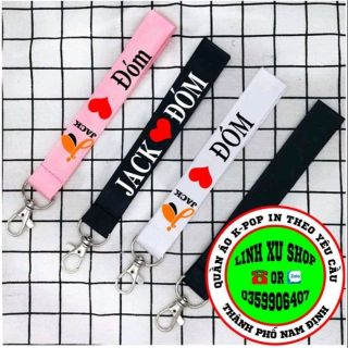 Name Tag Móc Khóa Dây Đeo Thẻ JACK