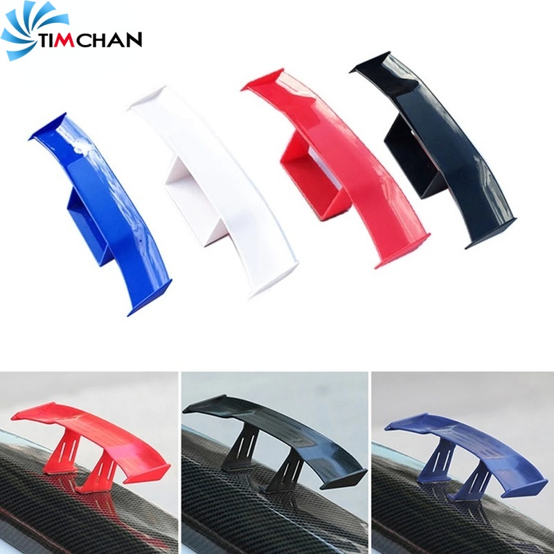 1 Phụ Kiện Cánh Carbon Tự Dính Không Đục Lỗ Thông Dụng Thời Trang Cho Đuôi Xe Hơi