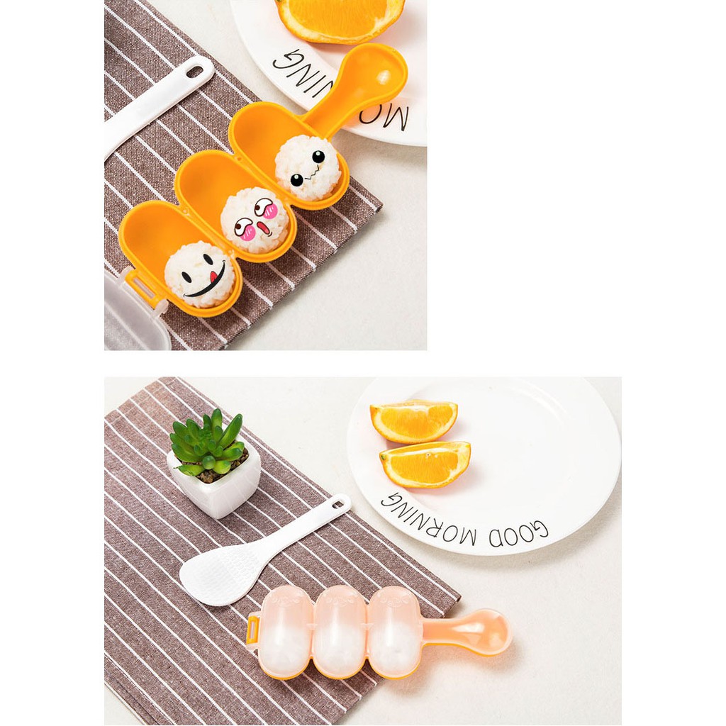 Bộ khuôn lắc cơm tạo hình cho bé ăn dặm