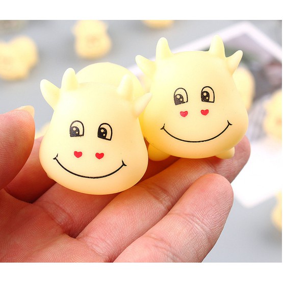 Đồ Chơi Squishy Hình Bò Sữa Dễ Thương  Clovershop68