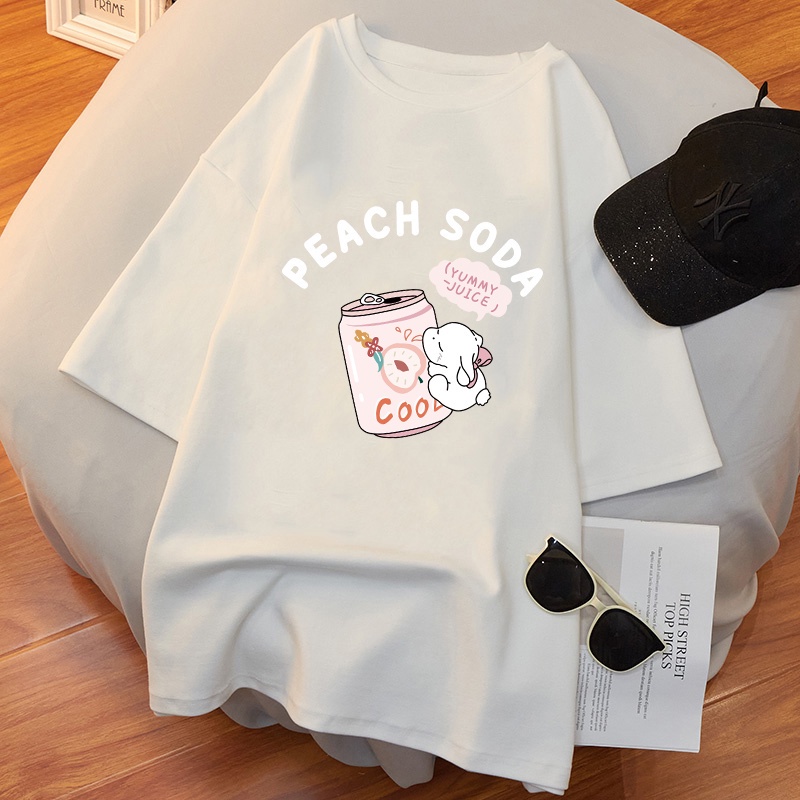 NRVP Áo thun tay ngắn cổ tròn họa tiết thời trang size lớn 5XL