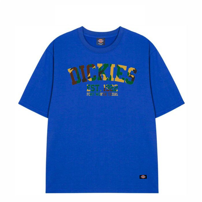 Áo thun Dickies nâu đậm - Teeshirt Dickies Original -  Unisex nam nữ - Cam kết chính hãng.