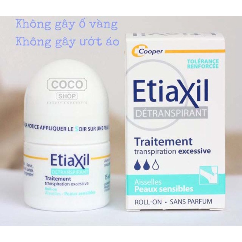 Lăn khử mùi Etiaxil Pháp 15ml