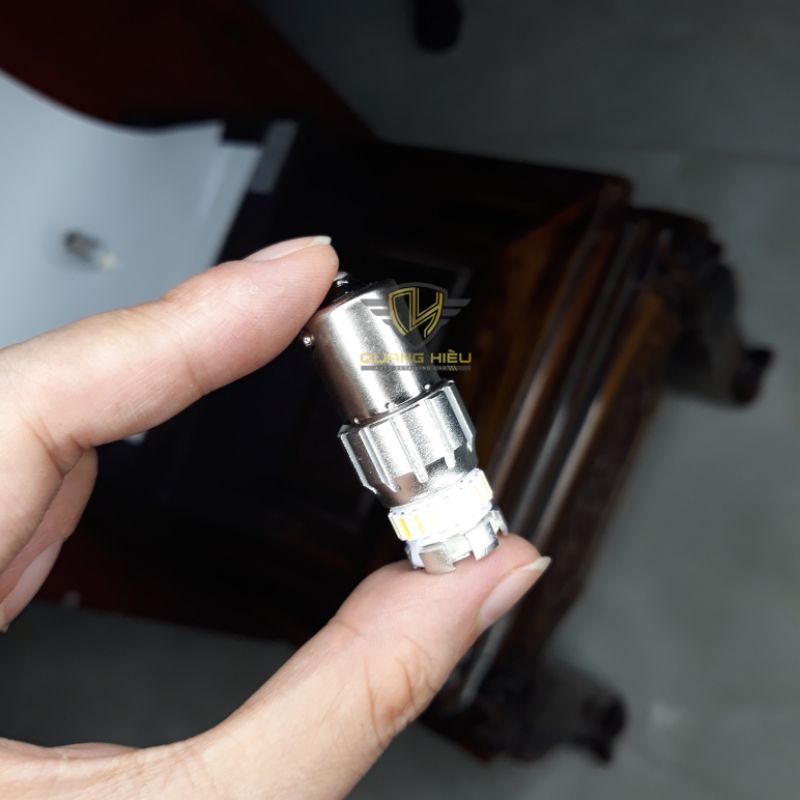 Bóng đèn Led Auxito có Canbus 1156 P21W BS15S 23 LED siêu sáng đèn lùi  Fadil