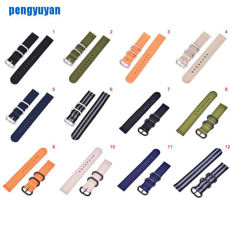 VN (Hàng Mới Về) Đồng Hồ Dây Vải Nylon Thể Thao 20mm