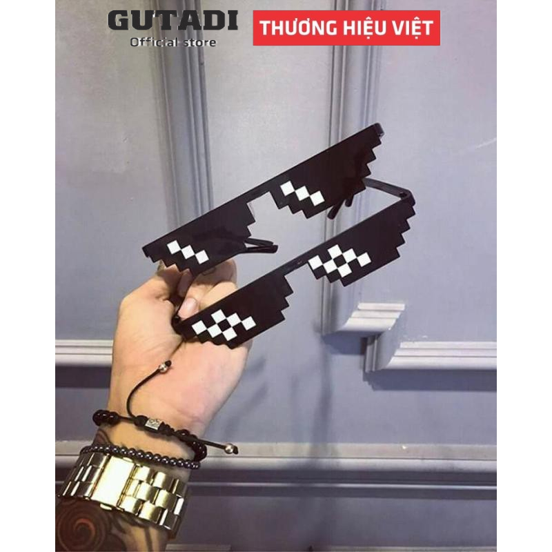Mắt Kính Thug Life Kính Minecraft hottrend nam nữ unsex GUTADI