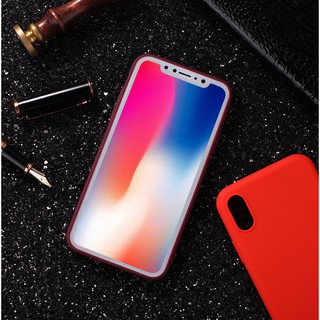 [ IPHONE ] Ốp Lưng Silicon Trơn 5 Màu Đơn Giản - A18