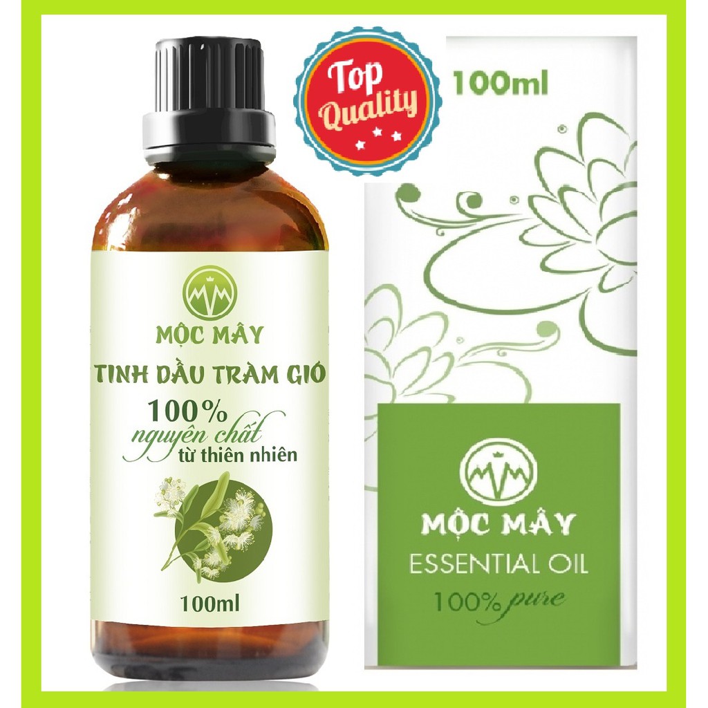 Tinh dầu tràm gió Mộc Mây chai lớn 100ml