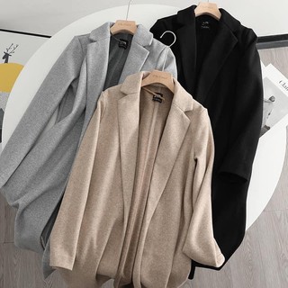 <ORDER> Áo khoác dạ dáng dài