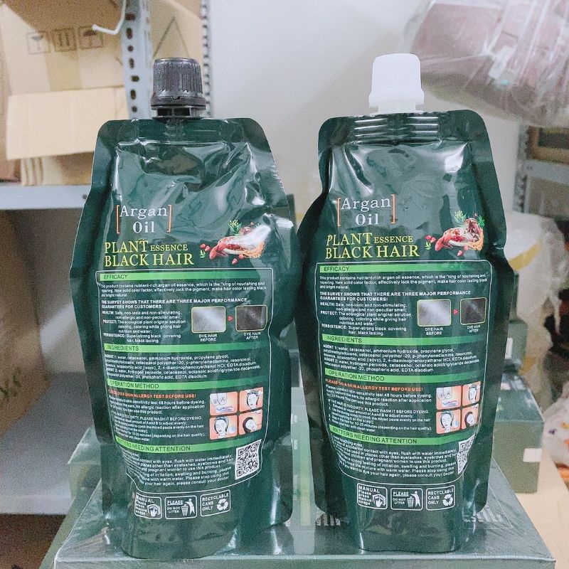 THUỐC NHUỘM ĐEN PHỦ BẠC NHẬT BẢN CAO CẤP