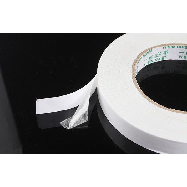 Cuộn Băng Keo Hai Mặt Trong Suốt Dài 8M Chắc Chắn Dùng Trong Văn Phòng