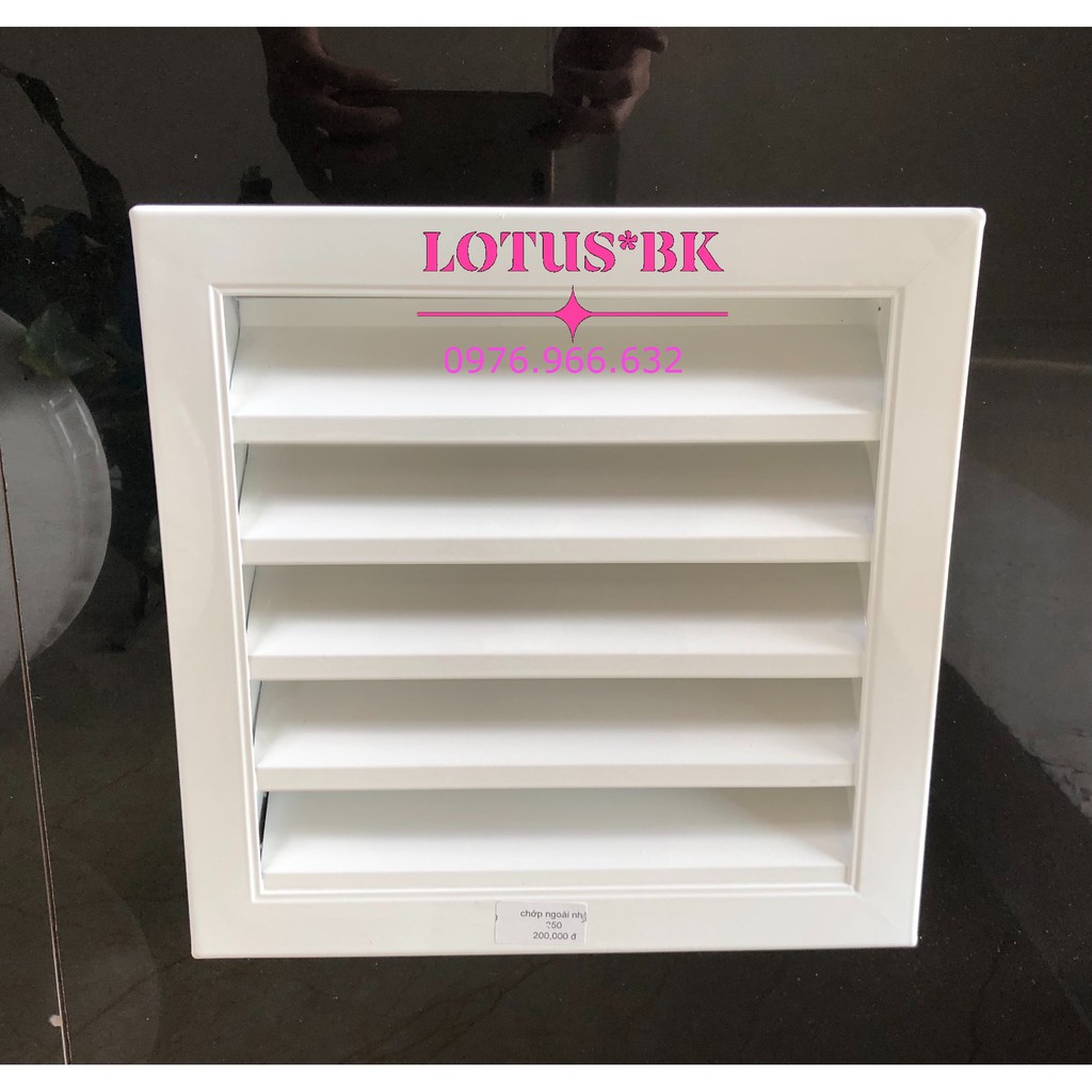 Mặt gió ngoài trời 350x350 🏠𝐁𝐇 𝟏𝟐 𝐓𝐇𝐀́𝐍𝐆🏠 siêu đẹp, chống chuột, chống hắt mưa,Lam gió, chớp thông gió, Louver