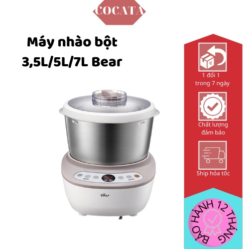 [Mã 254ELSALE giảm 7% đơn 300K] Máy trộn bột 3,5L Bear HMJ-A35M1 (DM-B35V1) - Bảo Hành 12 tháng