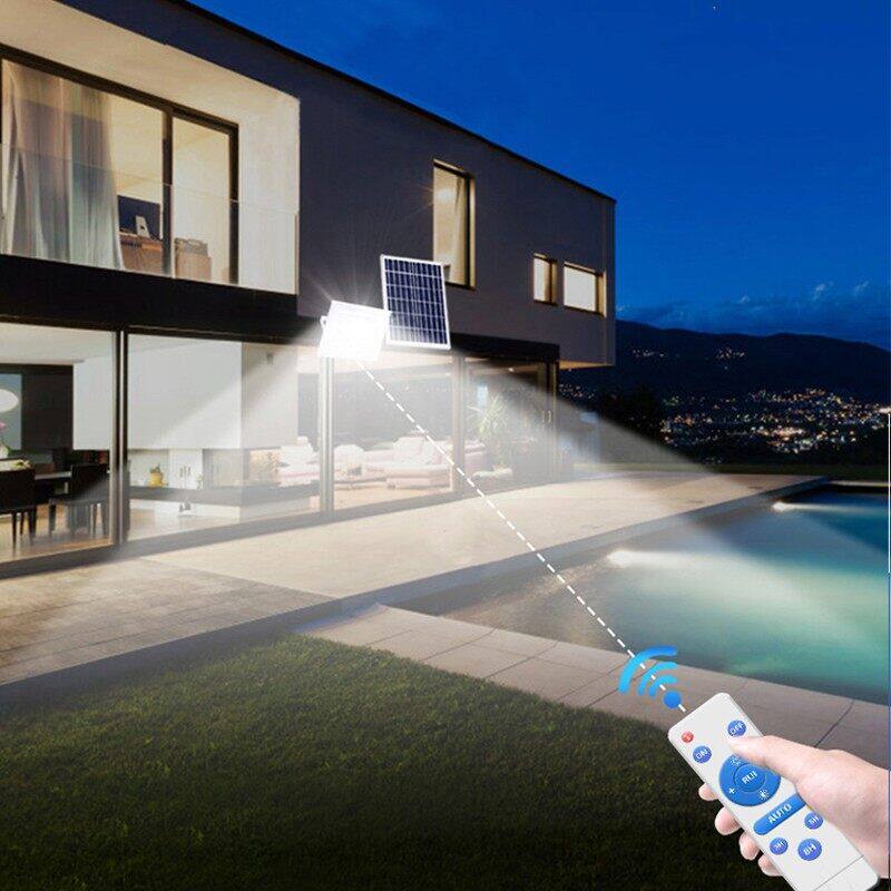 LM Đèn Năng Lượng Mặt Trời 1200W 1000W Đèn Led pha Chống Lóa Cao Cấp đèn năng lượng mặt trời sân vườn