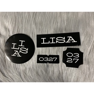 Hình dán sticker blackpink lisa từ bộ ptb 0327 v3 2022