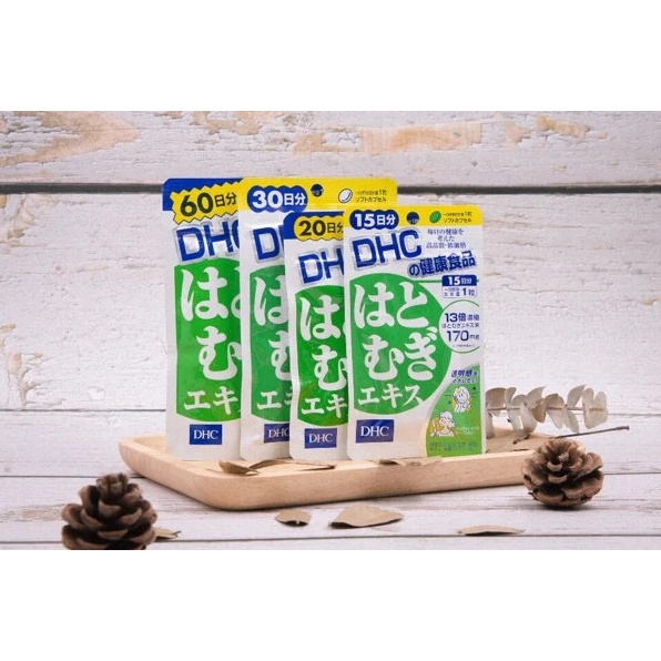 Viên uống làm sáng da chiết xuất ý dĩ DHC Coix Adlay Extract