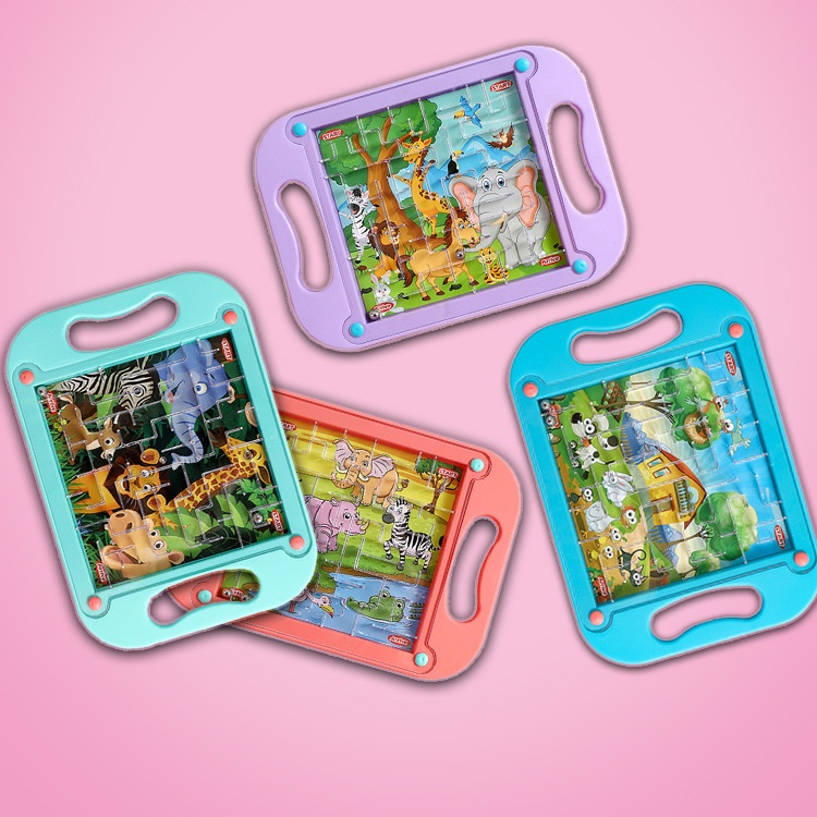 Đồ chơi mê cung bóng cân bằng cho bé GenKids đồ chơi phát triển trí tuệ an toàn, thân thiện với môi trường