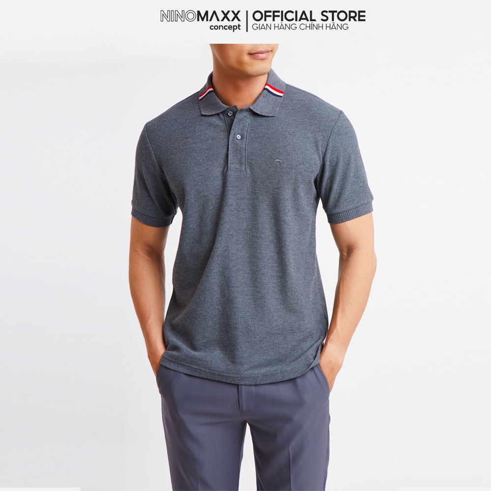 NINOMAXX Standard Polo - Áo Polo nam tay ngắn cổ bẻ 2001017