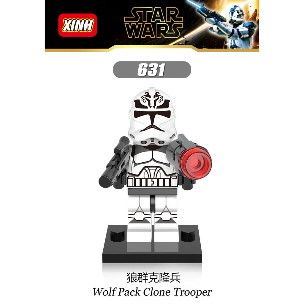 Minifigures Star War Các Mẫu Nhân Vật Strooper Mẫu Siêu Đẹp X0162