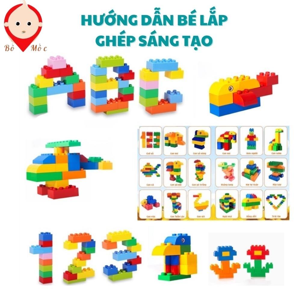 Đồ Chơi Mô Hình Lắp Ghép Cơ Bản, Xếp Hình Sáng Tạo Cho Bé Bán Theo Kilogam Shop Bố Mốc