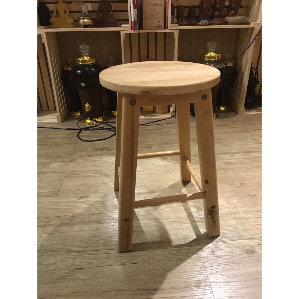 ghế đôn gỗ cao 60cm