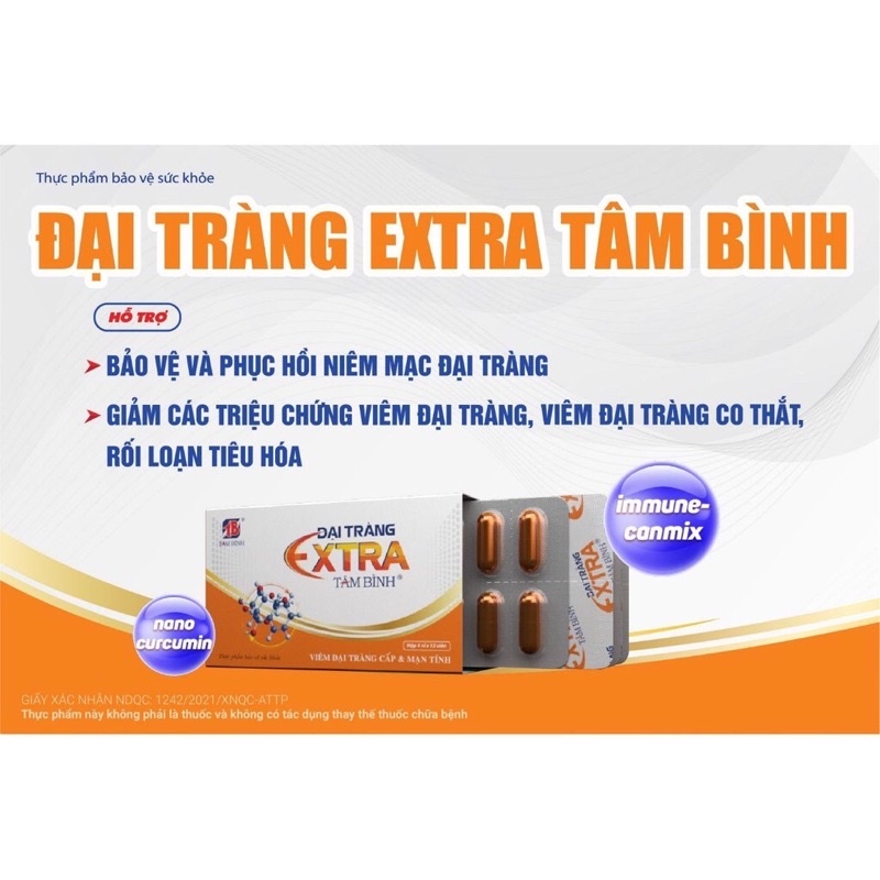 Đại Tràng Extra Tâm Bình ( Hộp 60 viên )