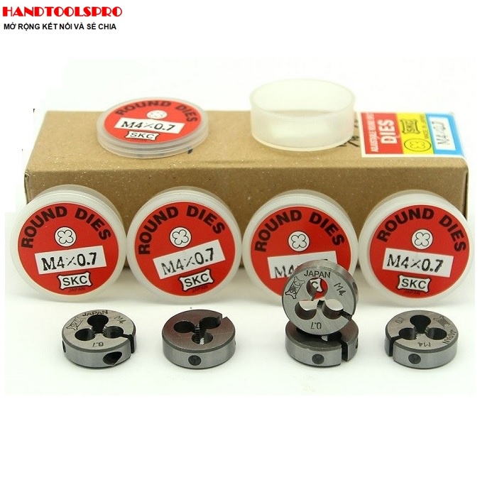 Bàn ren taro hệ mét NHẬT BẢN SKC đủ size từ M3 ===> M24x 3.0mm