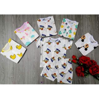 Bộ cotton giấy Nắng thế này chỉ cotton giấy mặc là thích thôi
160k/5 bộ sét 5 bộ 5 hình khác nhau k chọn màu Size 5-15kg