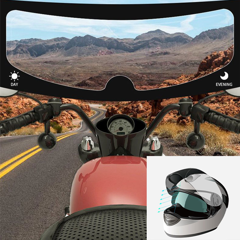 Miếng dán SEAMETAL chống sương mù chống mưa bảo vệ cho mũ bảo hiểm xe máy