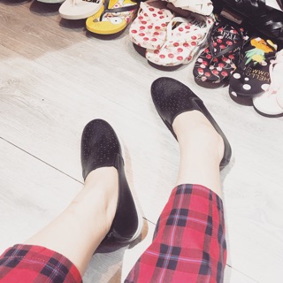 Giày slipon chất da