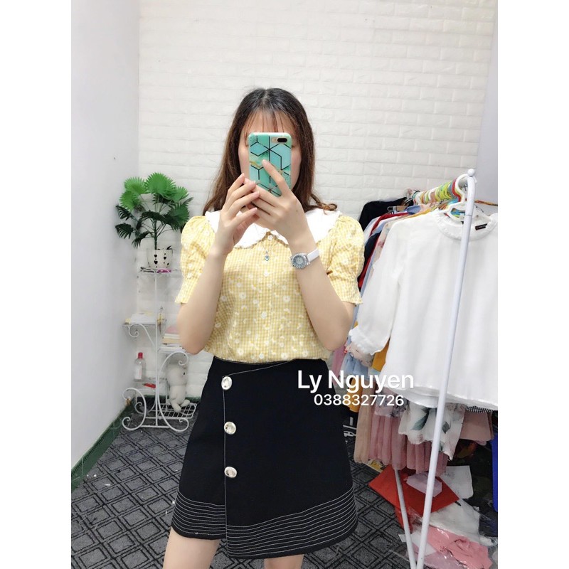 ÁO SƠ MI HOA SIÊU XINH (ẢNH THẬT 100% do Shop tự chụp)