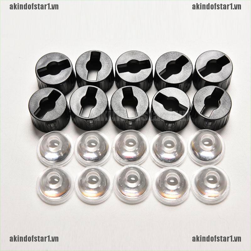 Bộ 10 Đèn Led 120 Độ 1w 3w 20mm Chất Lượng Cao