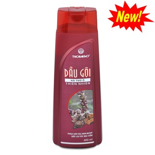 Dầu gội Hà Thủ Ô Thorakao 400ml phục hồi mái tóc đen óng ả