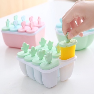 Khuôn Làm Kem Lúa Mạch 8 Que Tiện Dụng