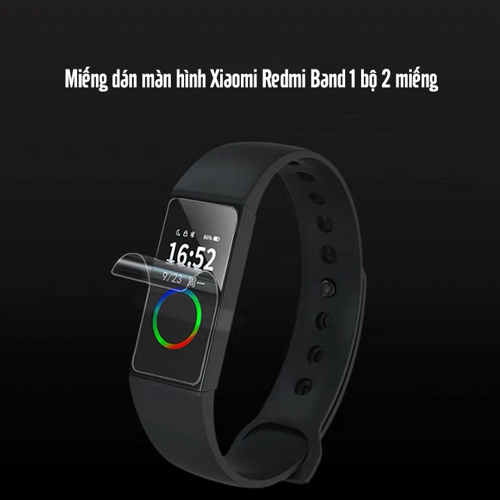 Bộ 02 miếng dán màn hình Xiaomi Redmi Band Mijobs trong suốt