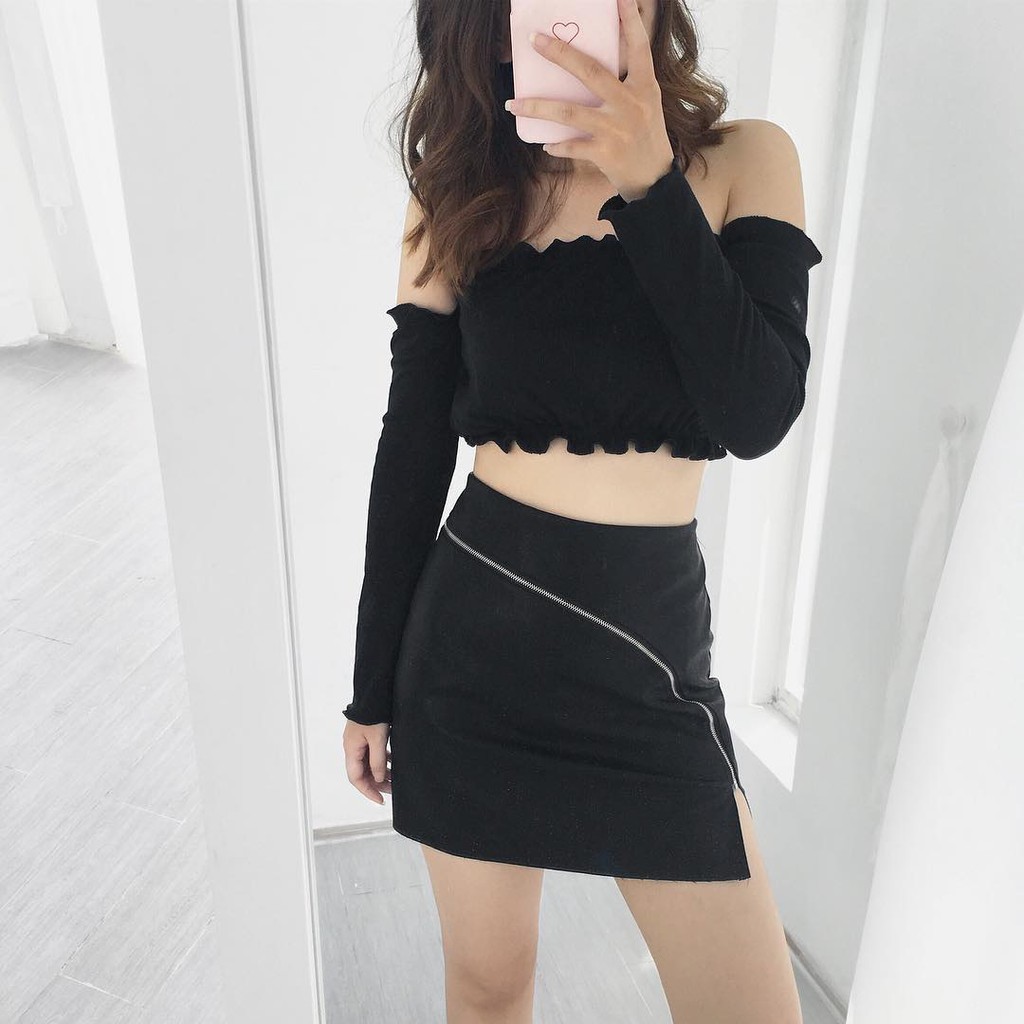 Áo croptop các kiểu (180k 3sp )