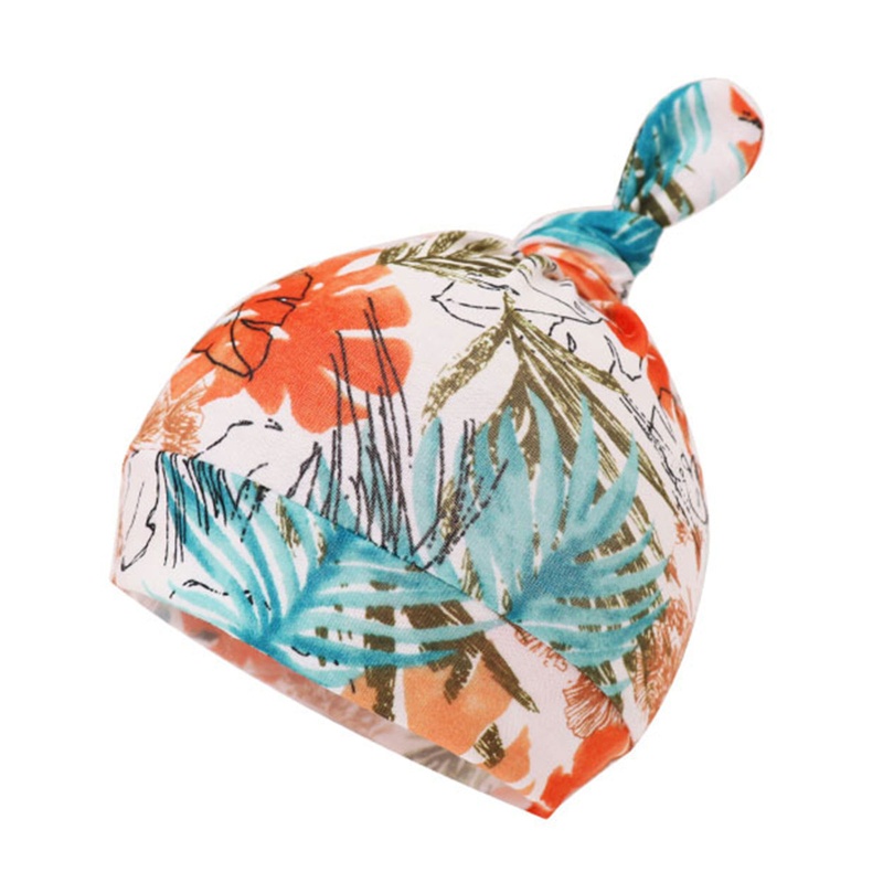Mũ Trùm Đầu Kiểu Turban Thắt Nút Nhiều Màu Sắc Cho Bé