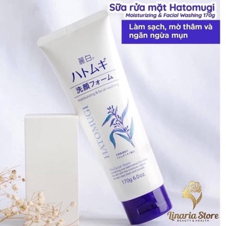 Sữa rửa mặt ý dĩ hatomugi 130gr