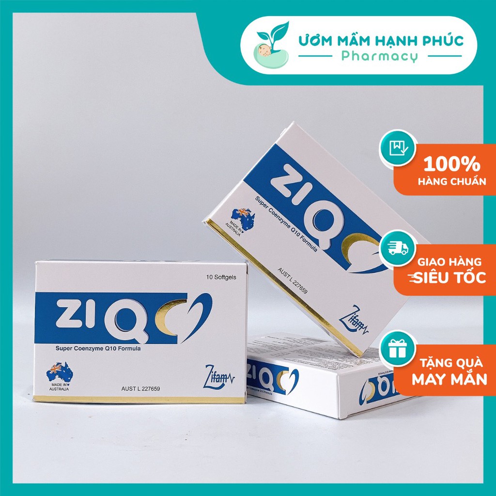 ZiQ 10  tăng thụ thai, cải thiện chất lượng trứng, tinh trùng