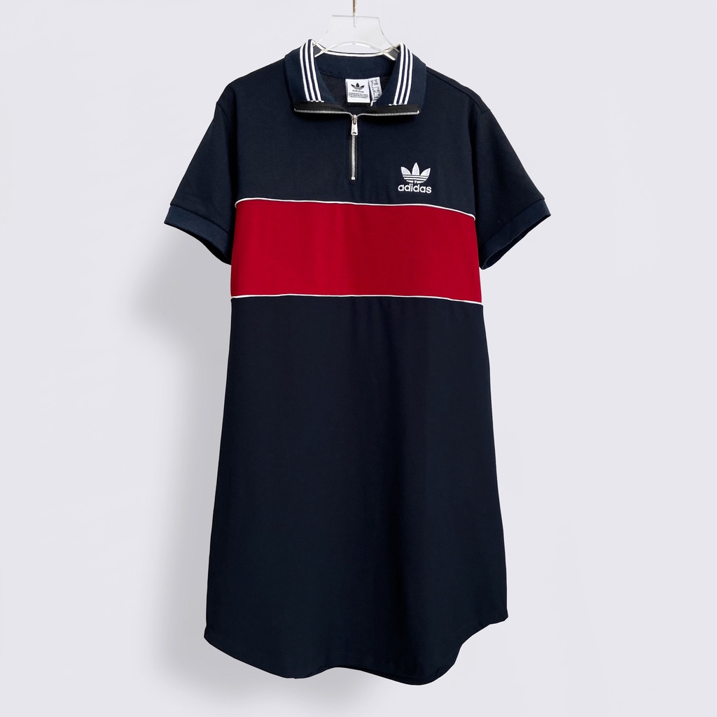 Đầm Suông A.di.das Form Rộng, Chất vải Thoáng Mát.